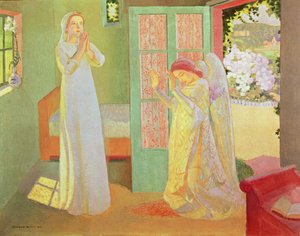De annunciatie, 1913 door Maurice Denis